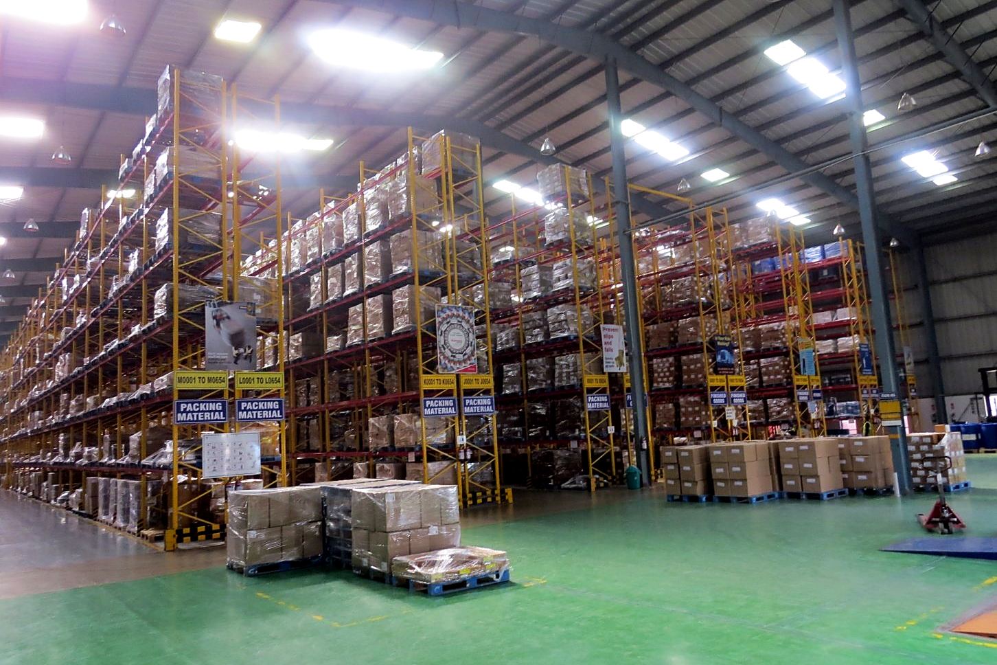 Warehouse interior